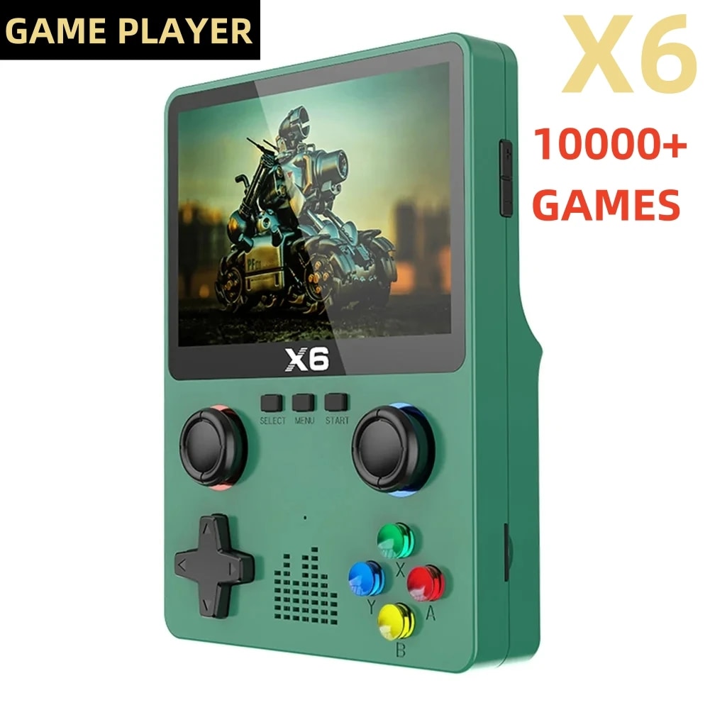 Retro Gaming X6 - New Video Game Consoles X6 3.5Inch