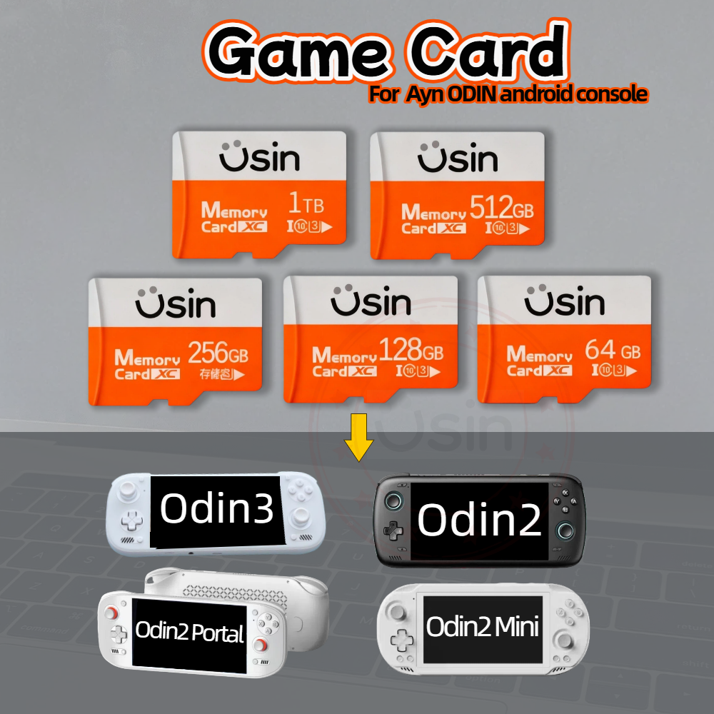 Gaming Retro Arcade - Game SD Card For Ayn ODIN3