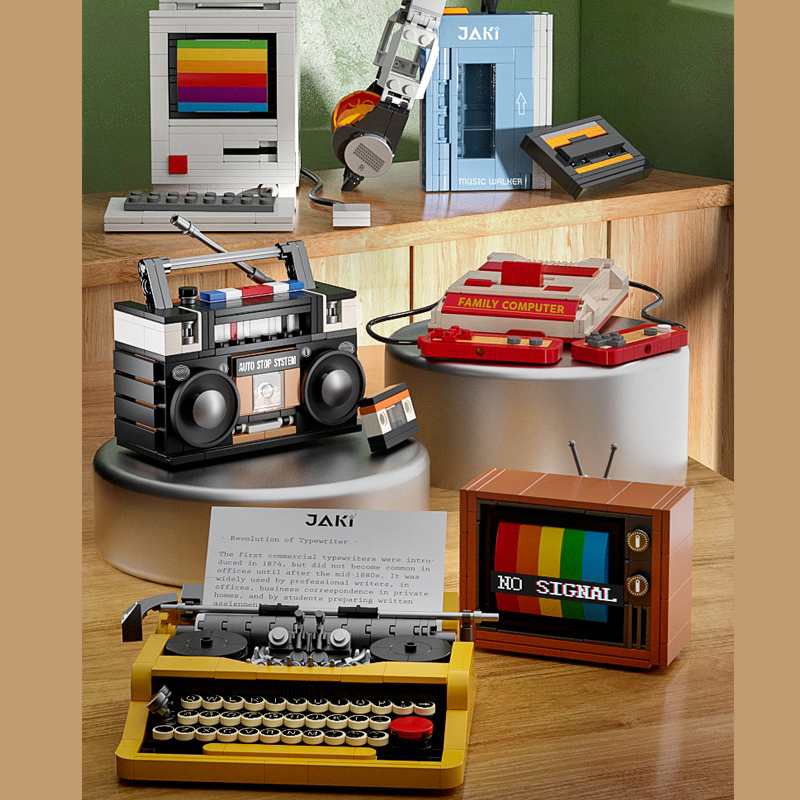Retro Gaming Lego - JAKI NEW Creative Classic Ideas Typewriter