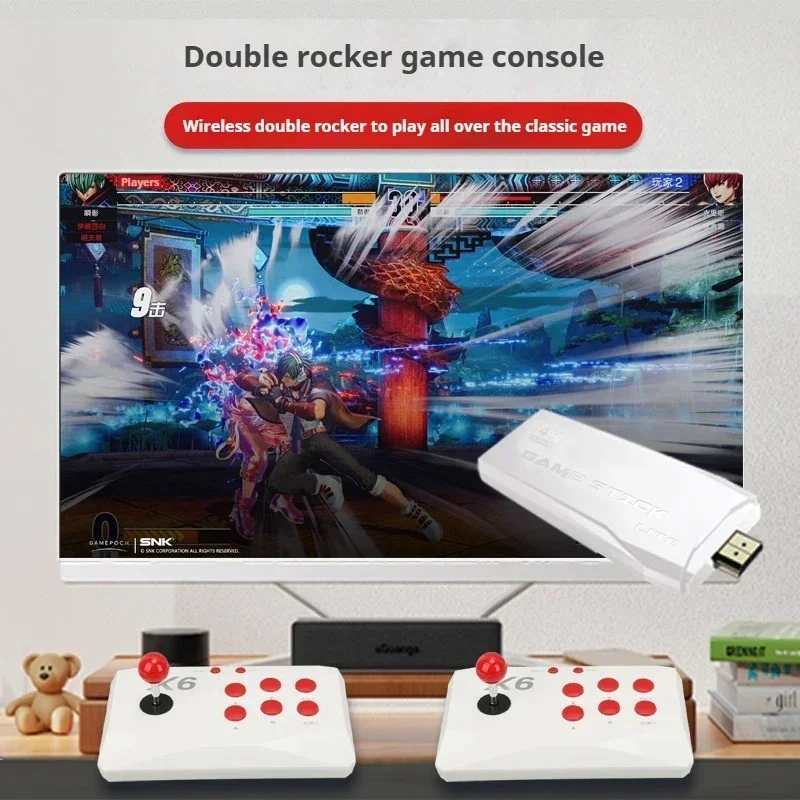 Retro Gaming X6 - X6 Retro Video Game Console 2.4G