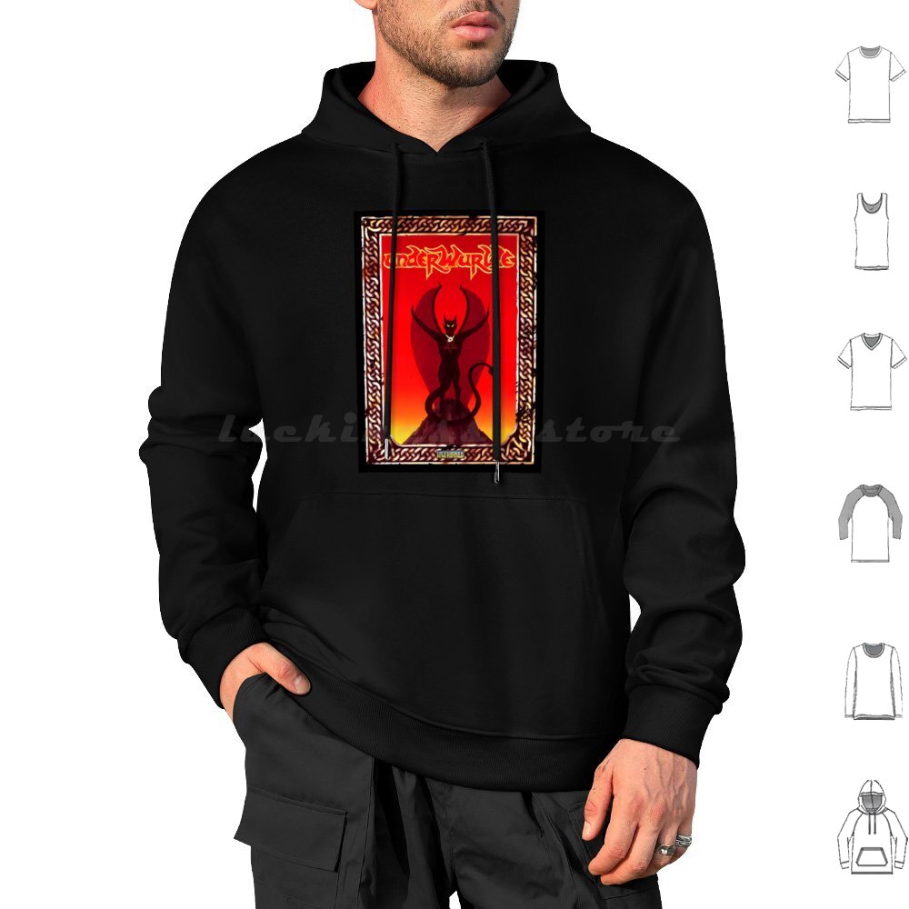 Underwurlde Hoodie Cotton Long - مراجعة Retro Gaming Zx Spectrum وسعره