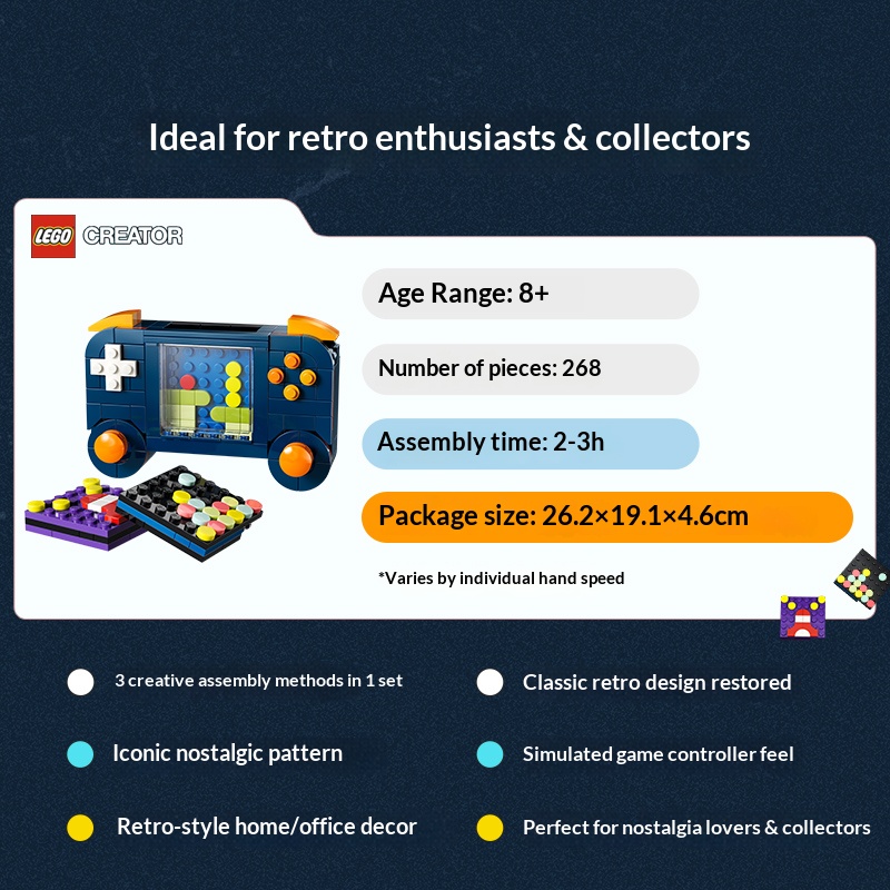 LEGO Creator 3in1 Building Blo - مراجعة Retro Gaming Lego وسعره