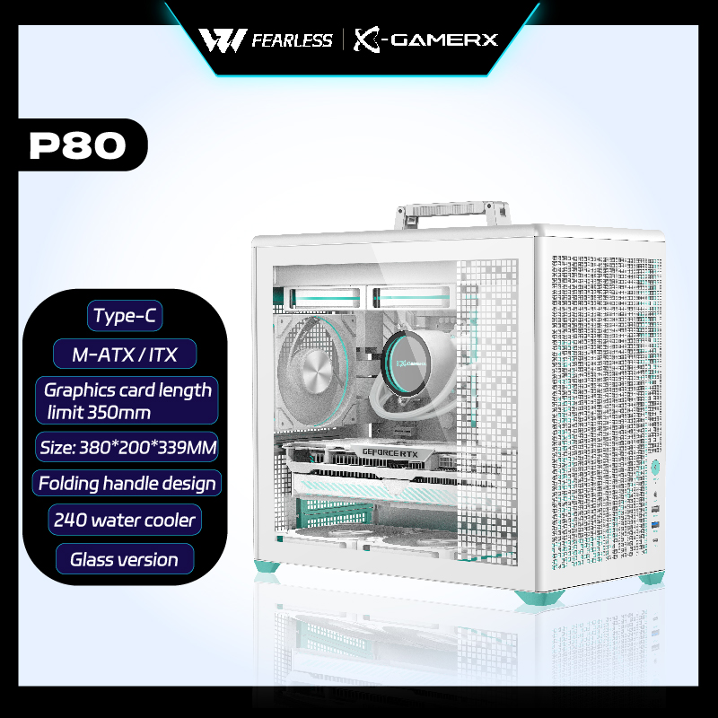 Power Train X-GAMERX P80 Side  - مراجعة Retro Gaming Cabinet وسعره