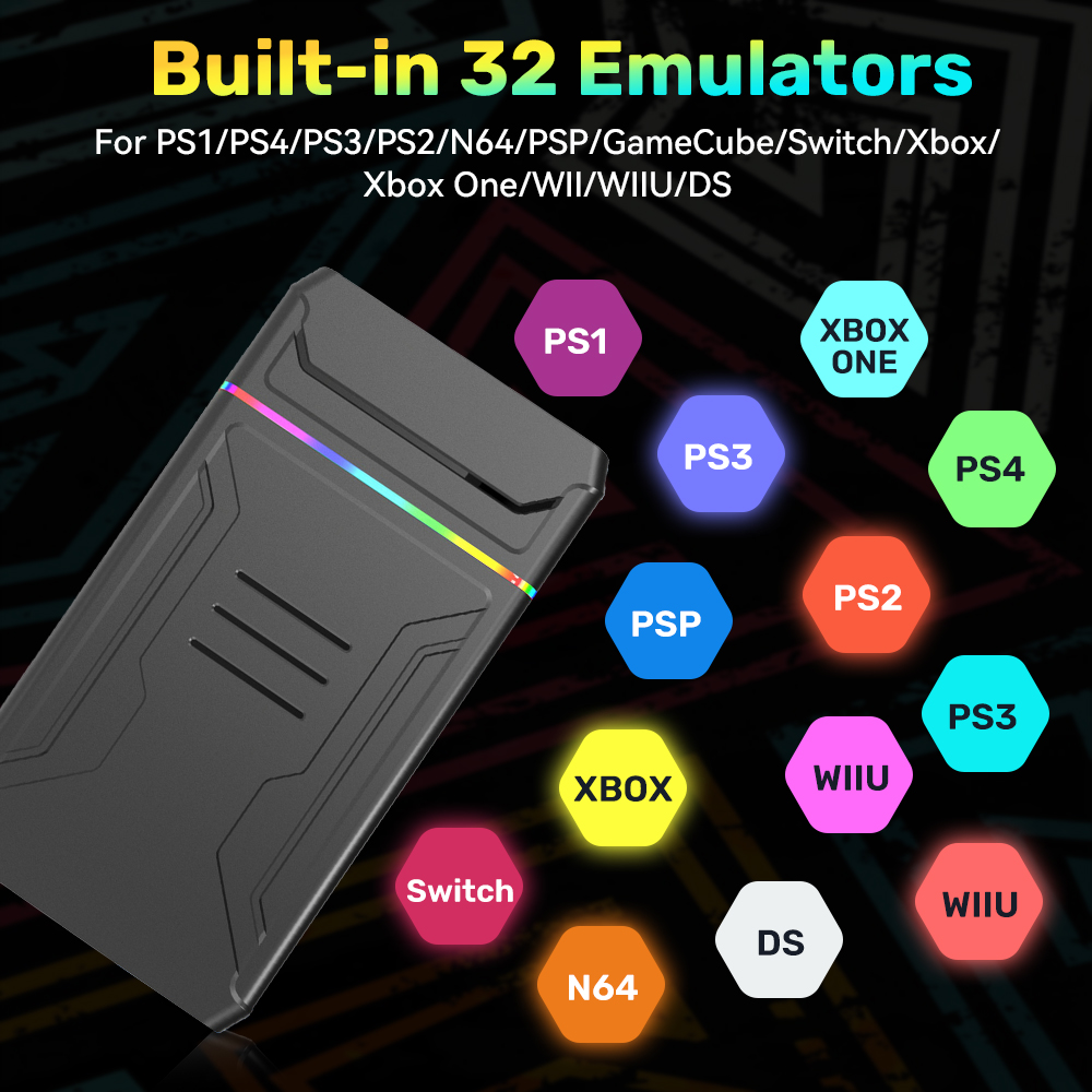 3TB External Retro Game HDD Em - مراجعة Retro Gaming Xbox وسعره