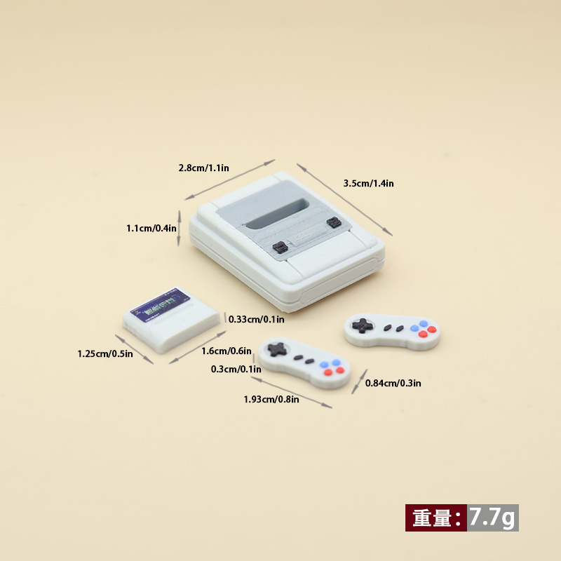 1set Dollhouse Mini Retro Game - مراجعة Retro Gaming Nostalgia وسعره