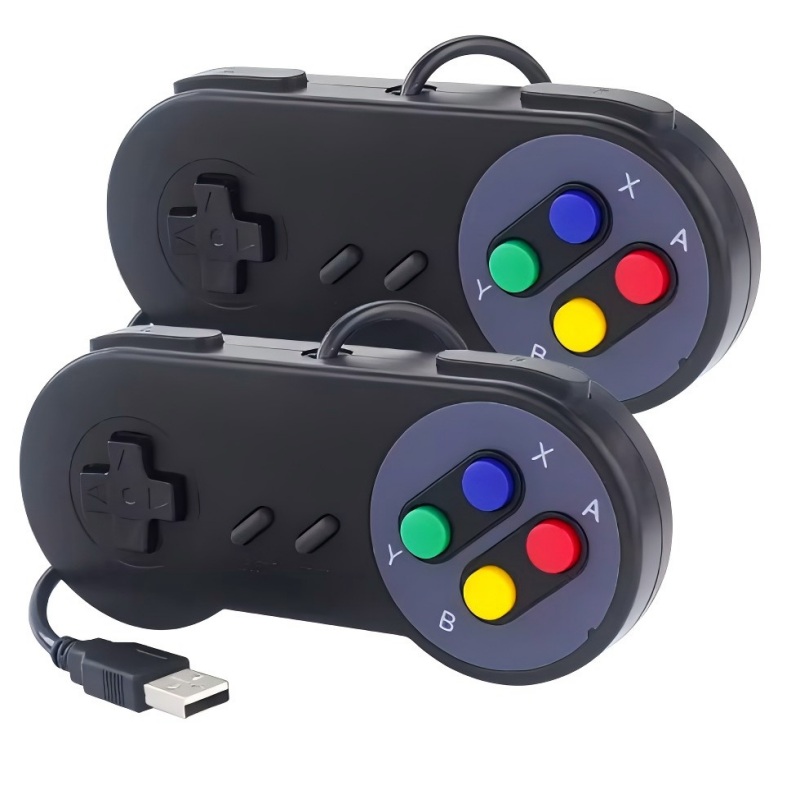 2PCs USB Gamepad Retro Gaming  - مراجعة Retro Gaming Com وسعره
