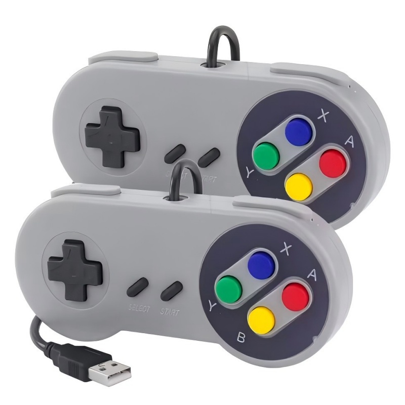 2PCs USB Gamepad Retro Gaming  - مراجعة Retro Gaming Com وسعره
