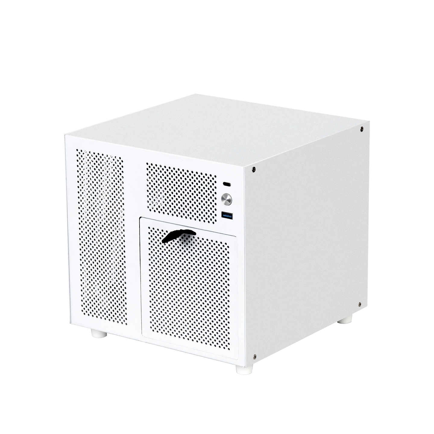 Mini ITX NAS Case 4 Bay 9.9L C - مراجعة Retro Gaming Cabinet وسعره