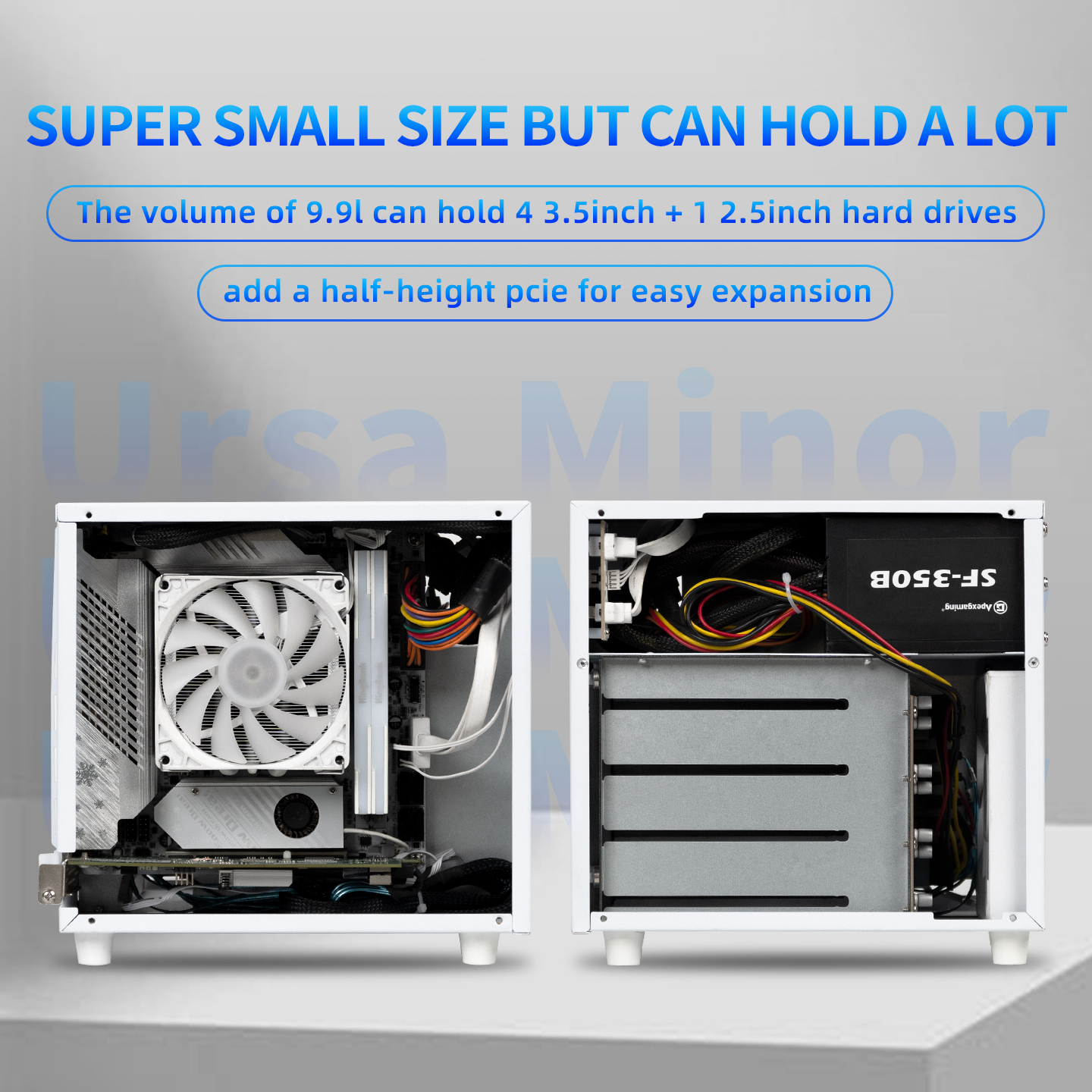 Mini ITX NAS Case 4 Bay 9.9L C - مراجعة Retro Gaming Cabinet وسعره