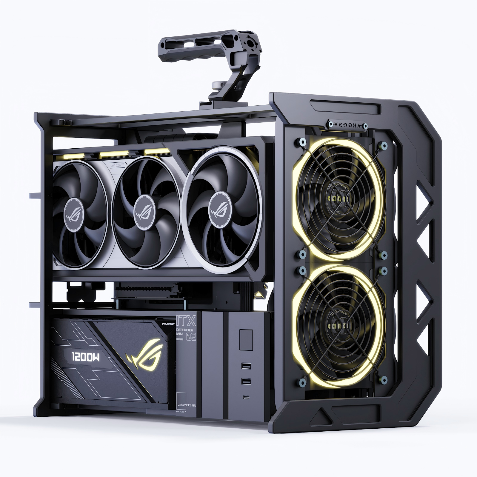Defender Mini 02 CNC Aluminum  - مراجعة Retro Gaming Cabinet وسعره