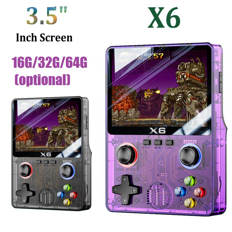 New X6 Retro Game Console 3.5i - مراجعة Retro Gaming X6 وسعره