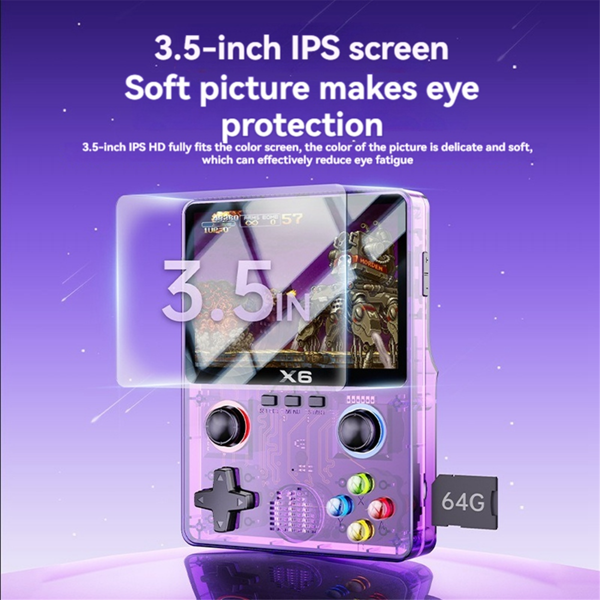 New X6 Retro Game Console 3.5i - مراجعة Retro Gaming X6 وسعره