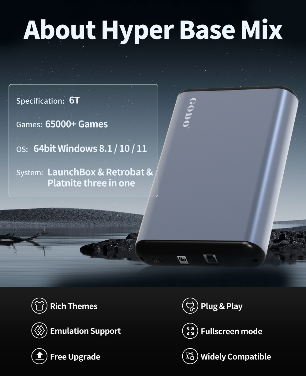 JMachen 6TB Portable Gaming HD - مراجعة Retro Gaming Xbox وسعره