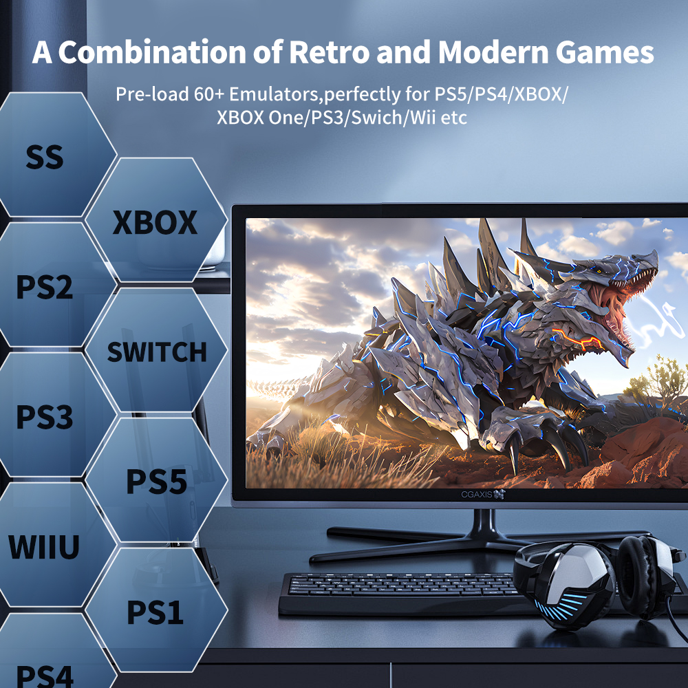 JMachen 6TB Portable Gaming HD - مراجعة Retro Gaming Xbox وسعره