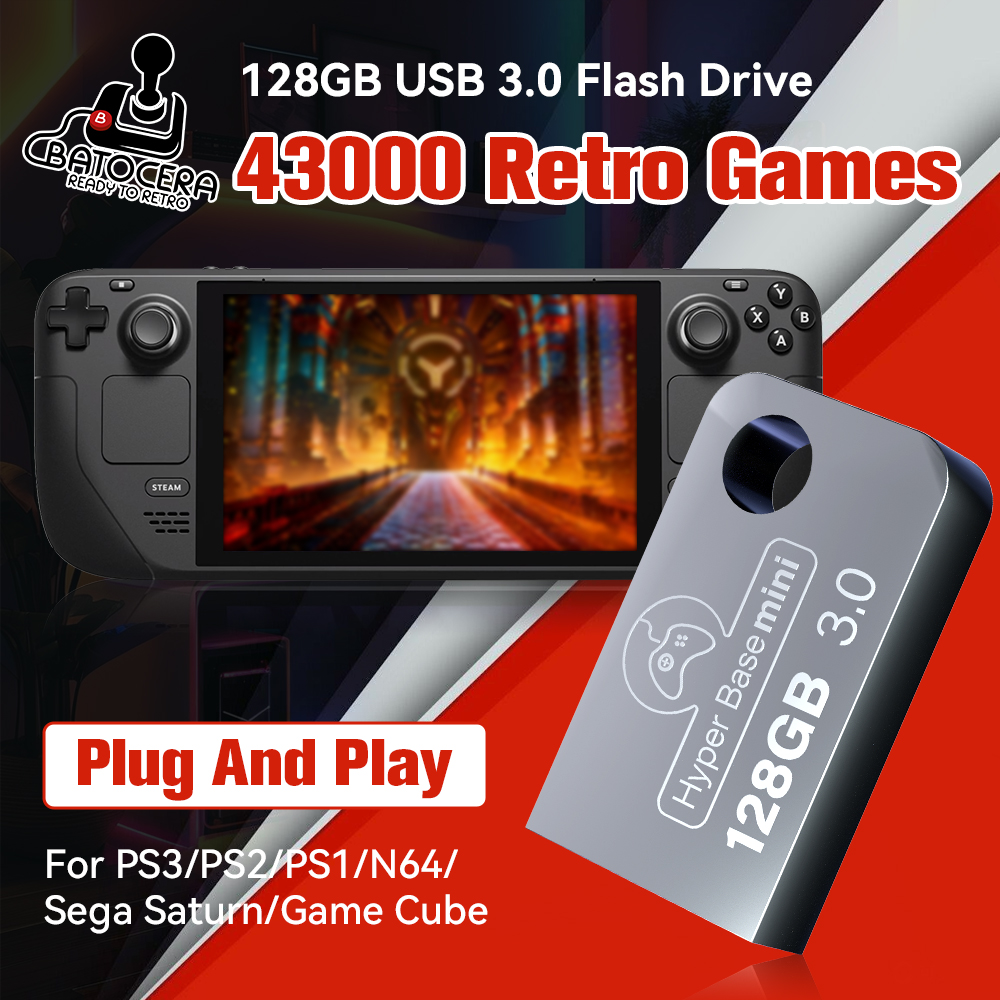 Batocera 128G Gaming Stick Wit - مراجعة Retro Gaming Com وسعره
