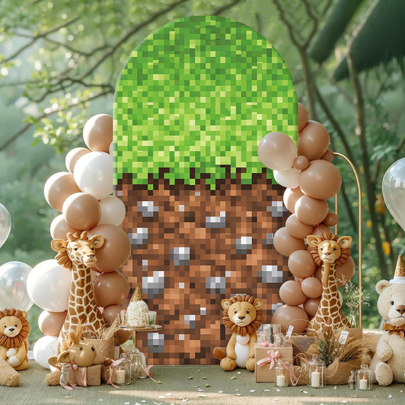 Retro Pixel World Arch Backdro - مراجعة Retro Gaming Events وسعره
