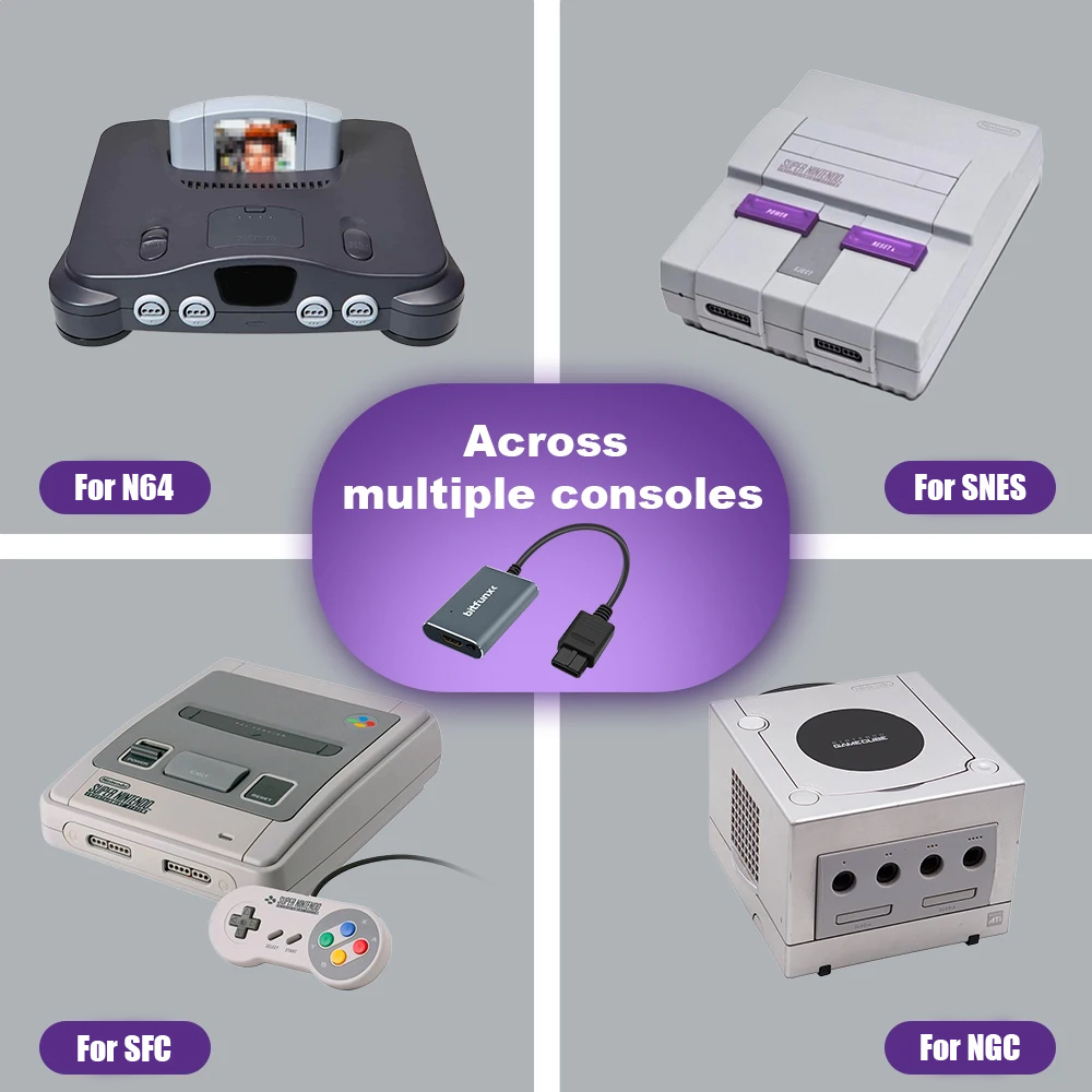 Bitfunx 720P Svideo / AV To HD - مراجعة Retro Gaming Nostalgia وسعره