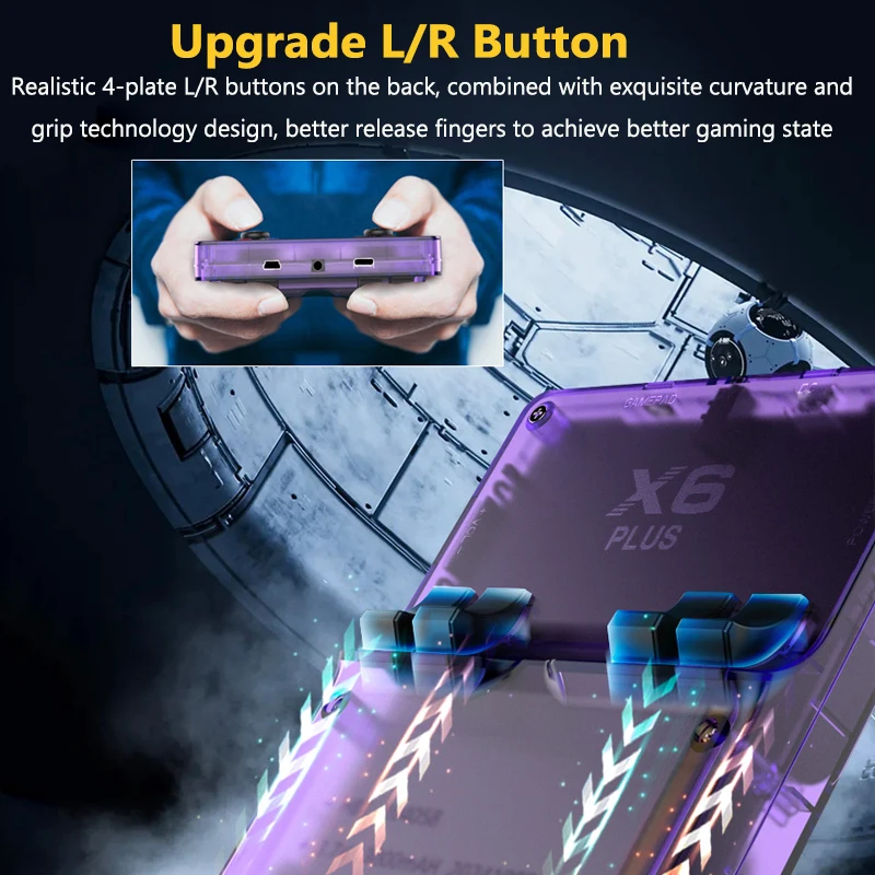 X6 Plus 64G Portable Handheld  - مراجعة Retro Gaming X6 وسعره