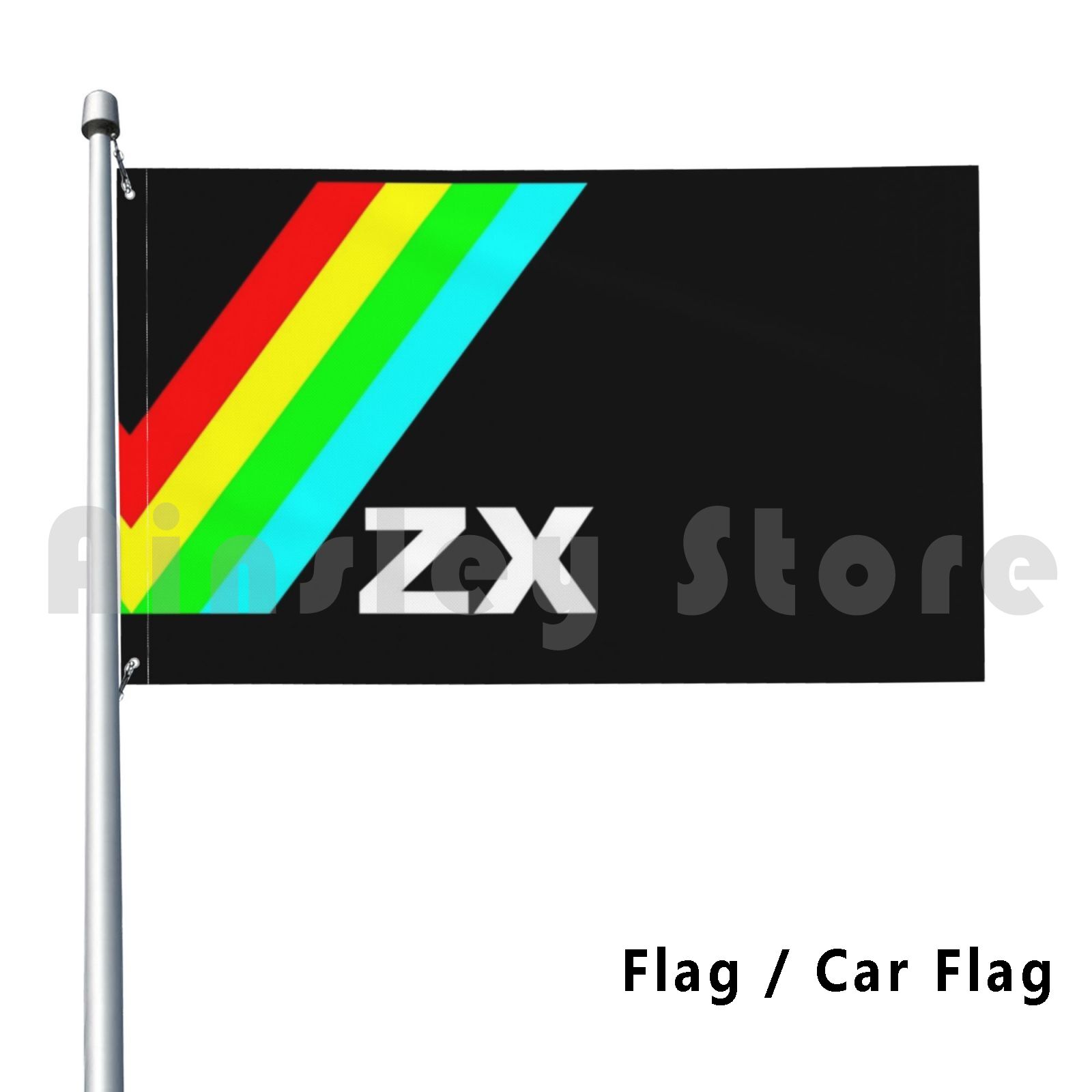 Zx Flag Car Flag Funny Zx Spec - مراجعة Retro Gaming Zx Spectrum وسعره