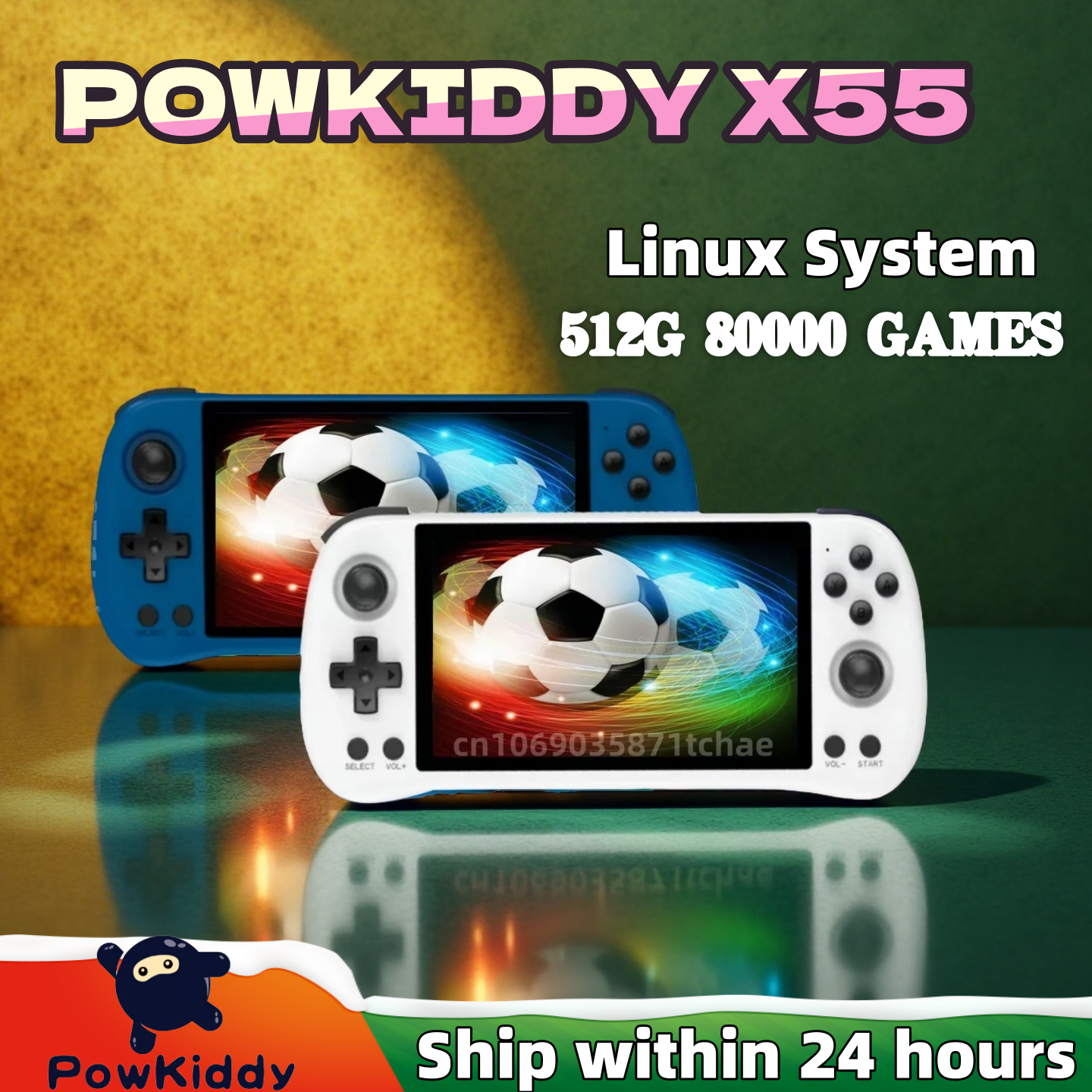 POWKIDDY X55 Handheld Game Con - مراجعة Retro Gaming Com وسعره