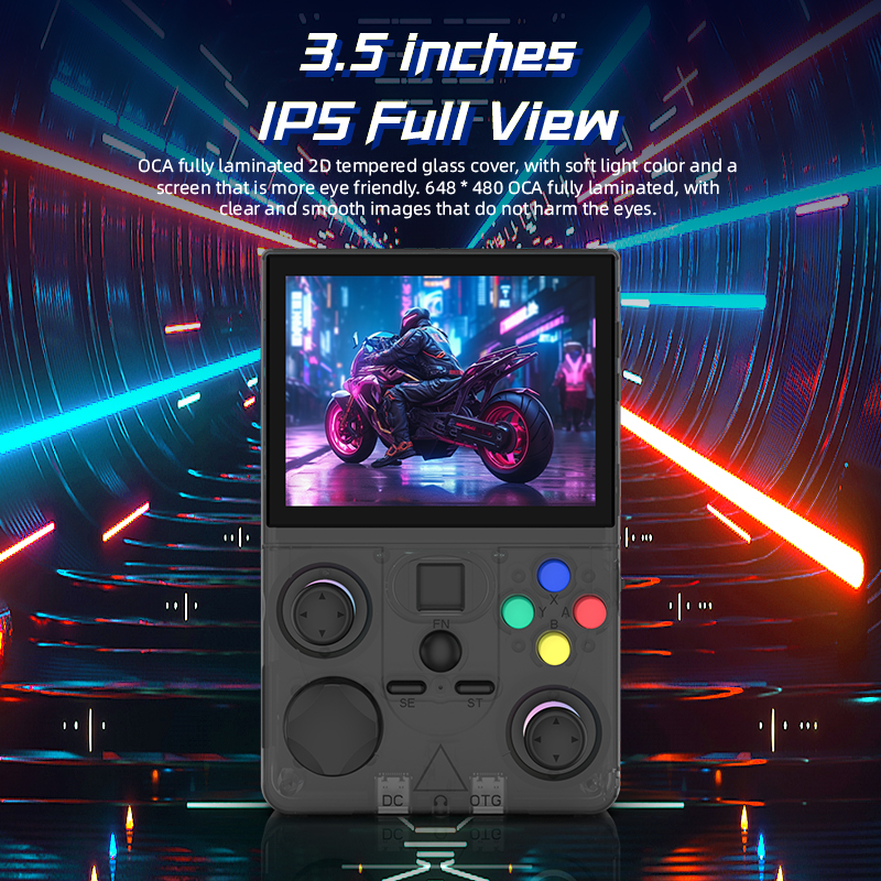 DC35V Open Source Handheld Gam - مراجعة Retro Gaming Handheld Comparison وسعره