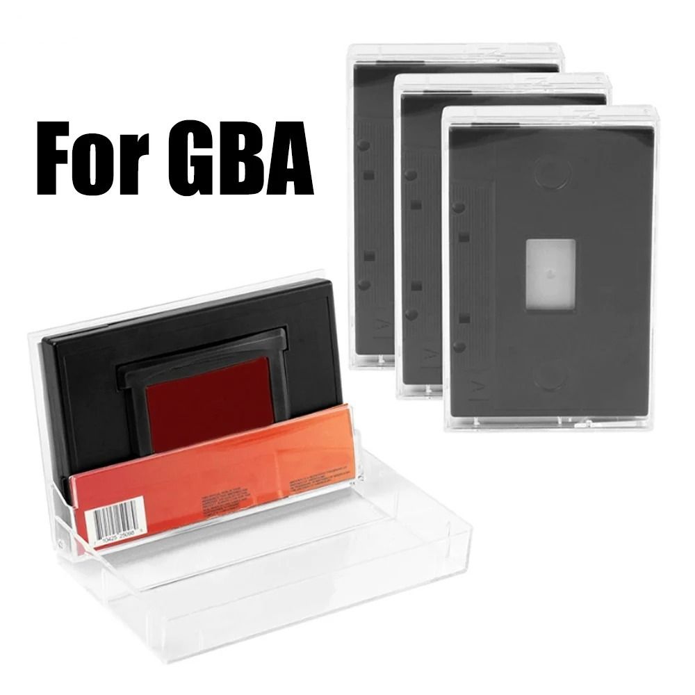 Clear Game Cassette Storage Bo - مراجعة Retro Gaming Accessories وسعره