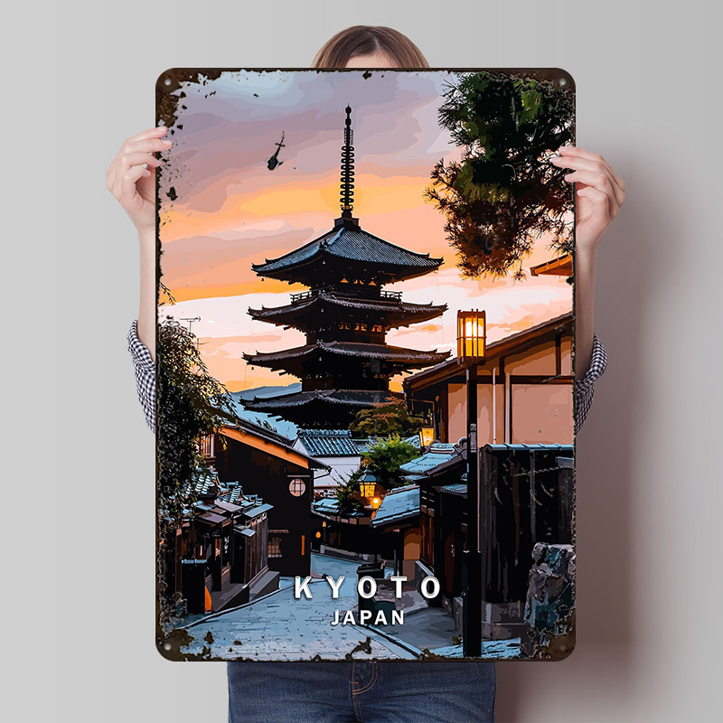 Kyoto City Printed Poster Cust - مراجعة Retro Gaming Kyoto وسعره