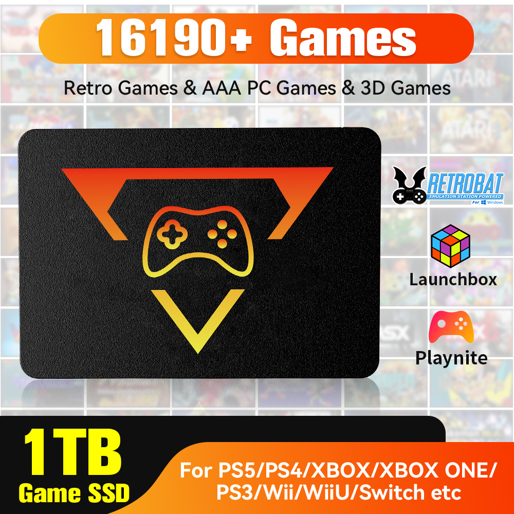 1TB Portable Gaming SSD 3 Syst - مراجعة Retro Gaming Xbox وسعره