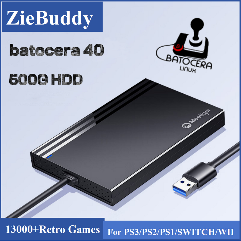 ZieBuddy Batocera 40 Linux 500 - مراجعة Retro Gaming Xbox وسعره