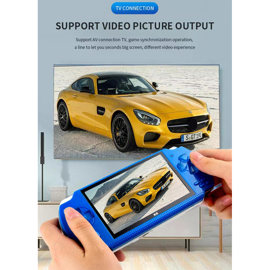 Handheld Portable Retro Video  - مراجعة Retro Gaming X6 وسعره