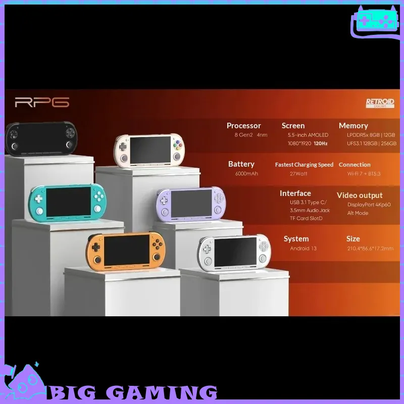 For Retroid Pocket G2 Gaming H - مراجعة Retro Gaming Xbox وسعره