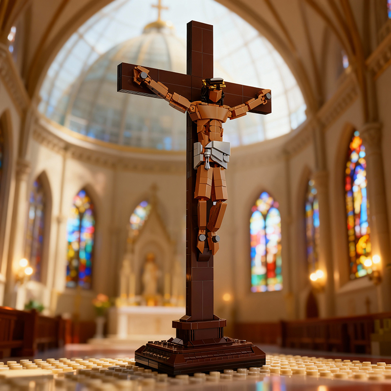 Good Friday Jesus Building Blo - مراجعة Retro Gaming Lego وسعره