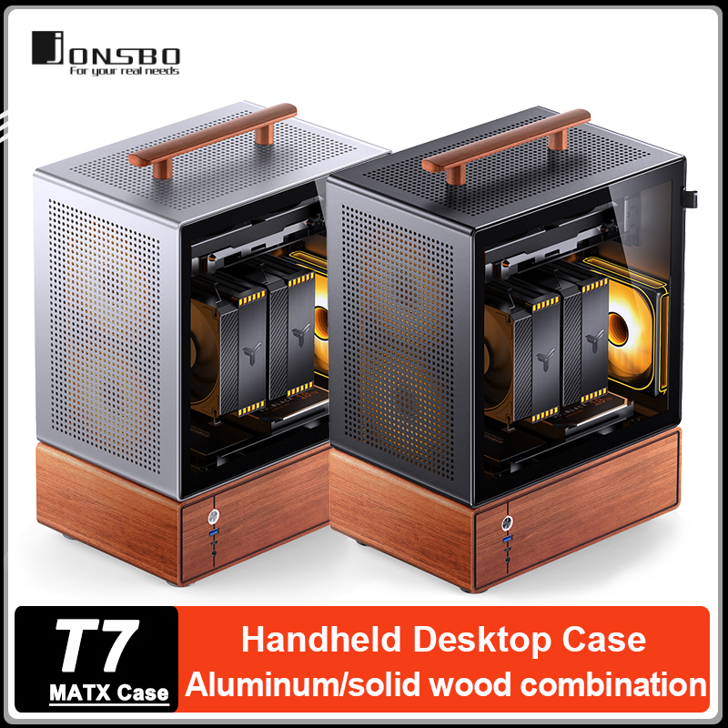 JONSBO T7 MATX Desktop Case Si - مراجعة Retro Gaming Cabinet وسعره