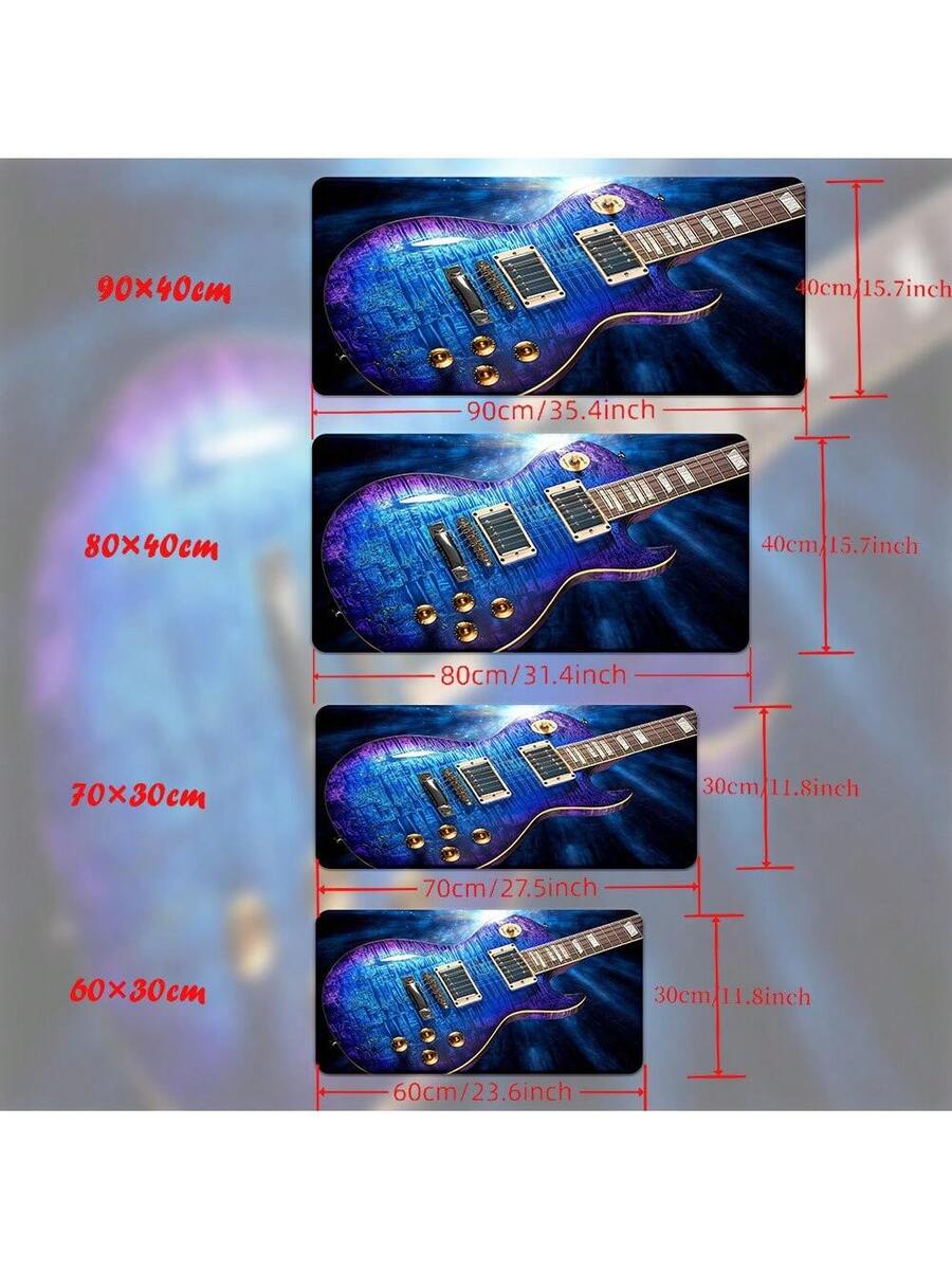 Retro Blue Guitar Design Mouse - مراجعة Retro Gaming Laptop وسعره