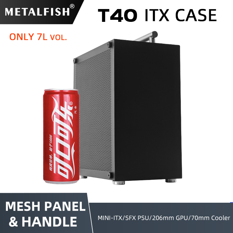 METALFISH T40 Mini ITX Black C - مراجعة Retro Gaming Cabinet وسعره