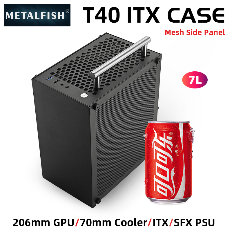 METALFISH T40 Mini ITX Black C - مراجعة Retro Gaming Cabinet وسعره