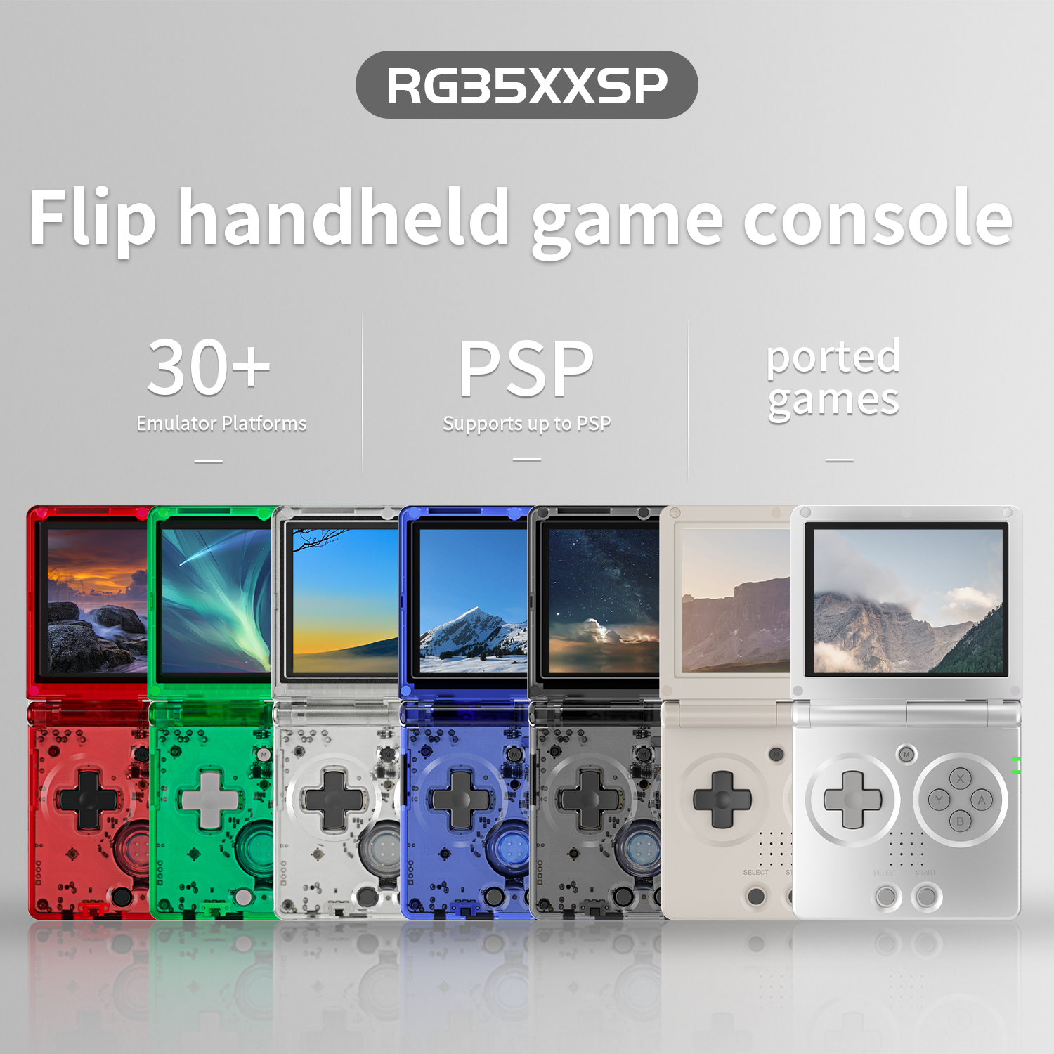 Anbernic RG35XXSP Retro Flip H - مراجعة Retro Gaming Com وسعره