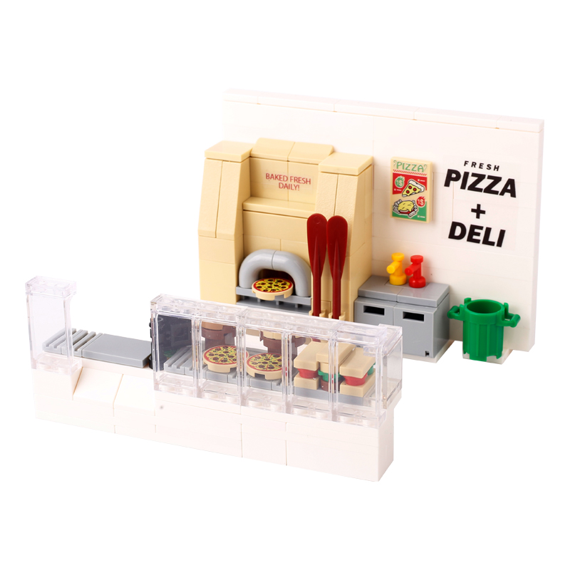 MOC City Supermarket Shop Stor - مراجعة Retro Gaming Lego وسعره