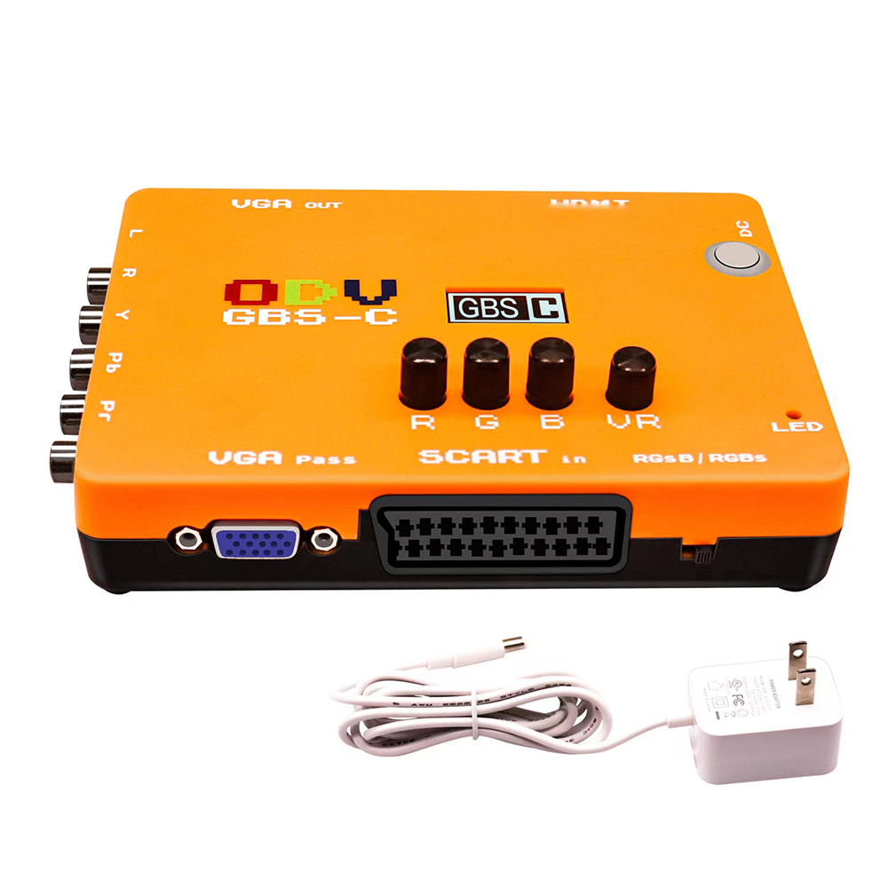 ODV-GBS-C Component/VGA/Scart  - مراجعة Retro Gaming Nostalgia وسعره