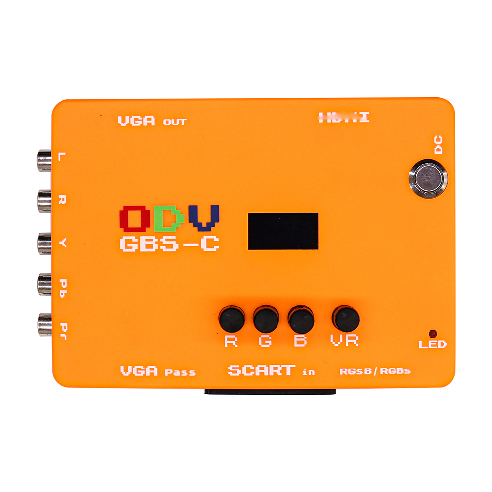 ODV-GBS-C Component/VGA/Scart  - مراجعة Retro Gaming Nostalgia وسعره