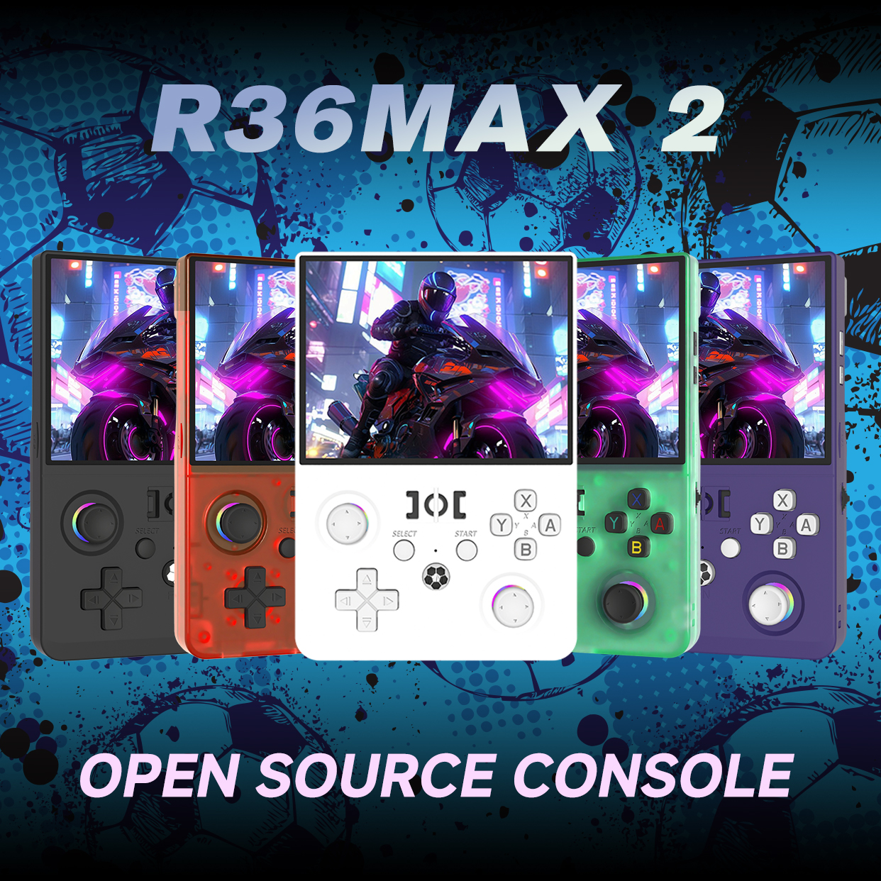 R36 Max2 Linux System Handheld - مراجعة Gaming Retro Arcade وسعره