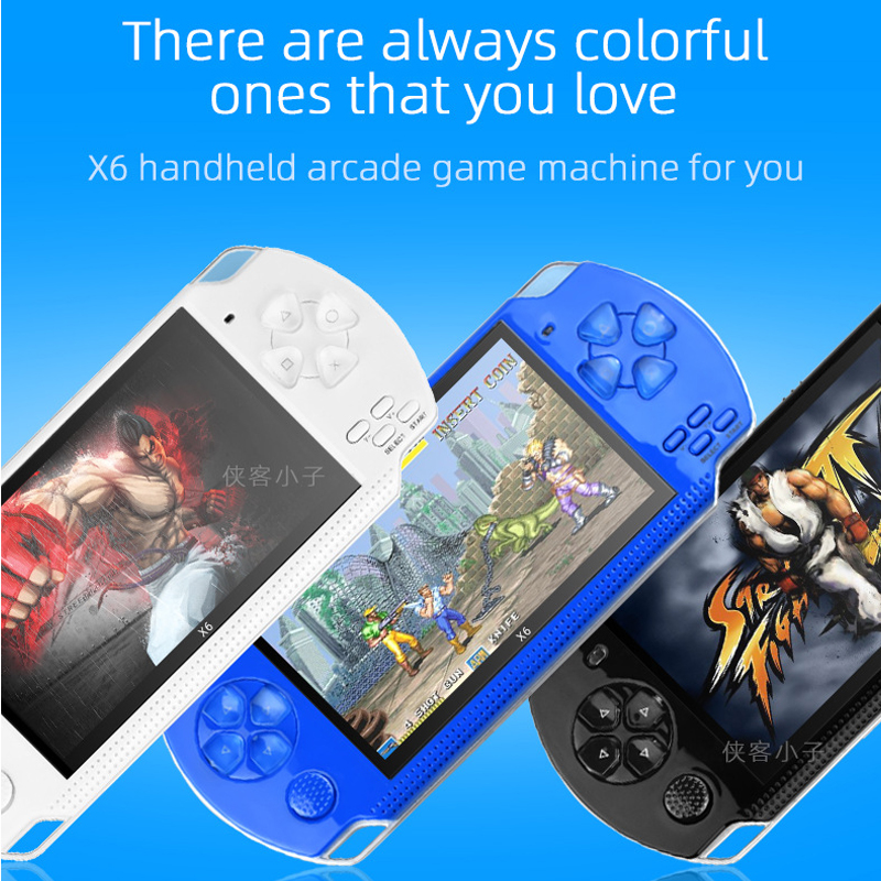 PSP 3000 X6 Consola 12 Types O - مراجعة Retro Gaming X6 وسعره