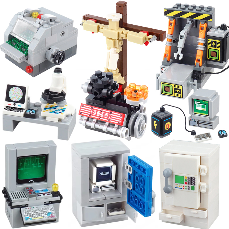 MOC City Street View Building  - مراجعة Retro Gaming Console Gun وسعره