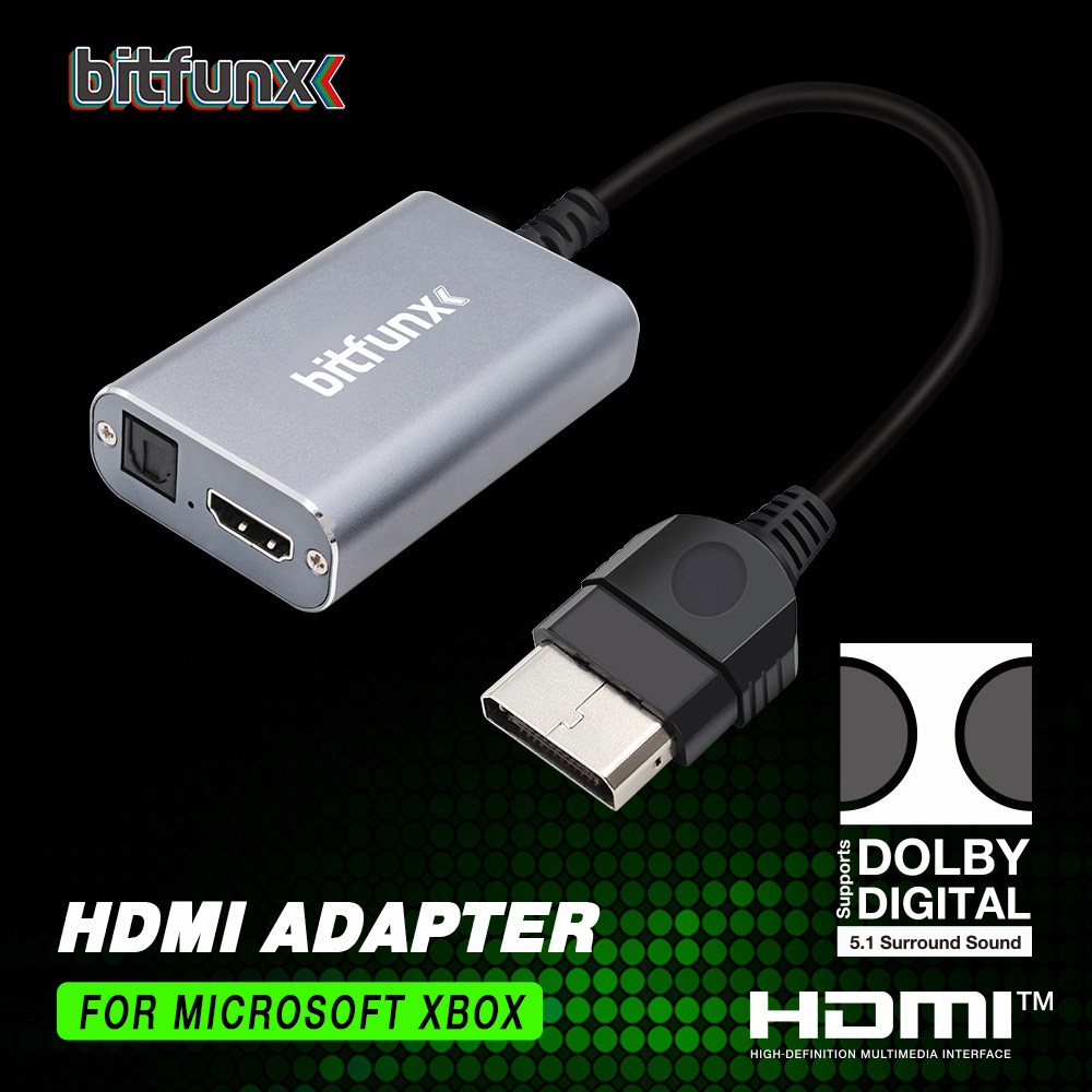 Bitfunx HDMI™ Adapter for XBOX - مراجعة Retro Gaming Xbox وسعره