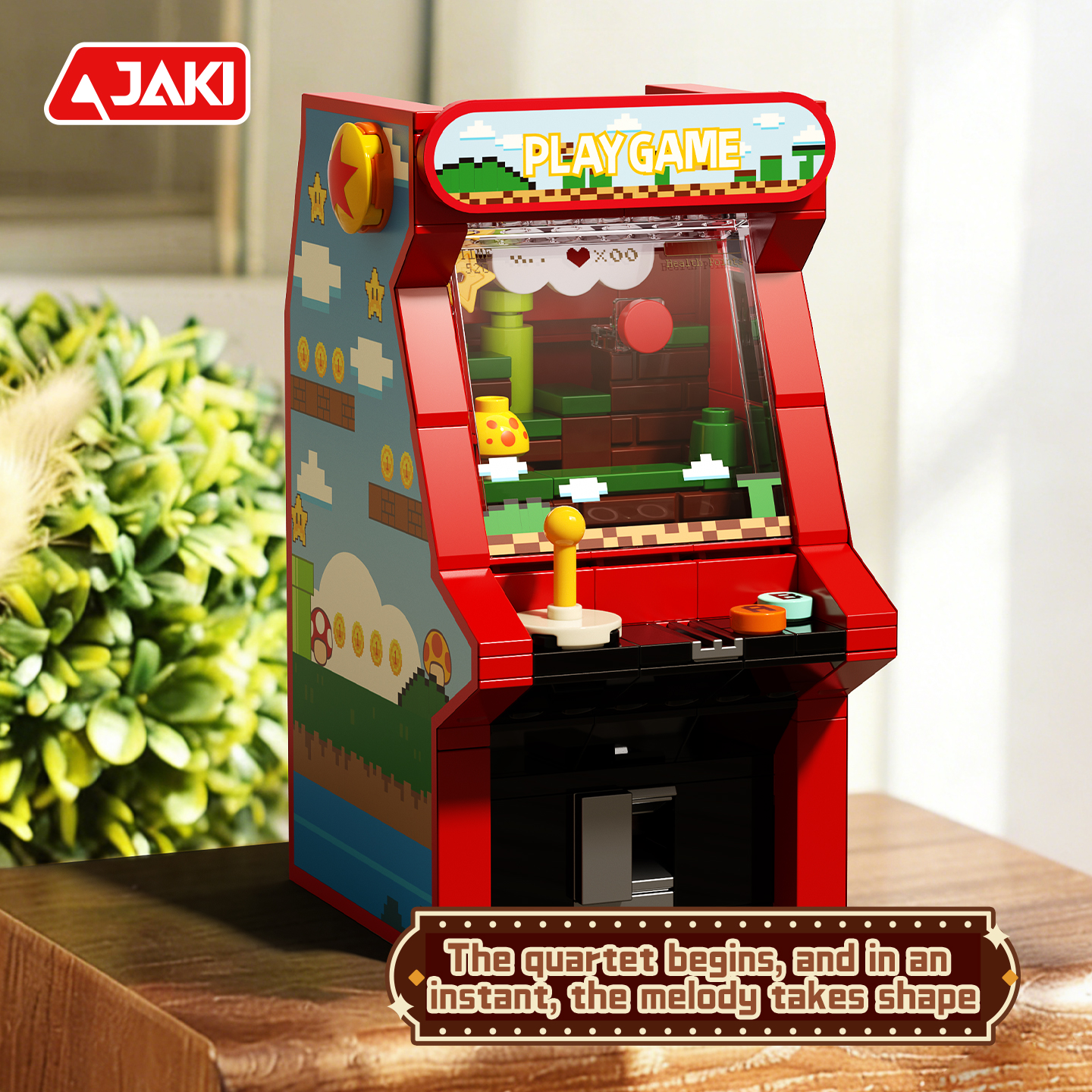 JAKI Retro Electronics Series  - مراجعة Retro Gaming Lego وسعره