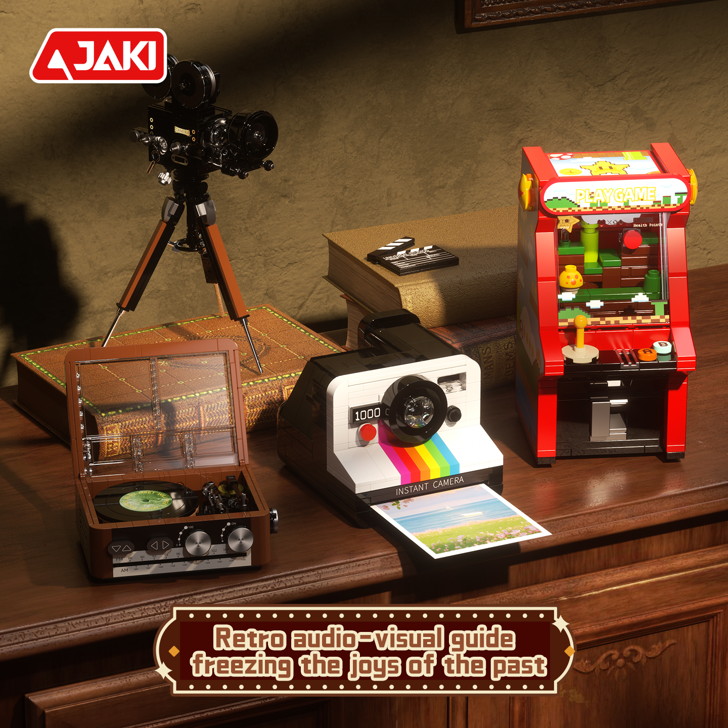 JAKI Retro Electronics Series  - مراجعة Retro Gaming Lego وسعره
