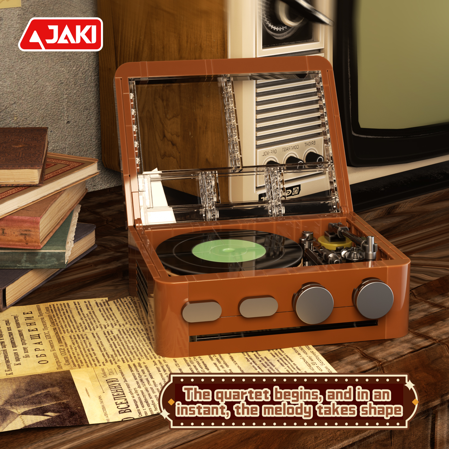 JAKI Retro Electronics Series  - مراجعة Retro Gaming Lego وسعره