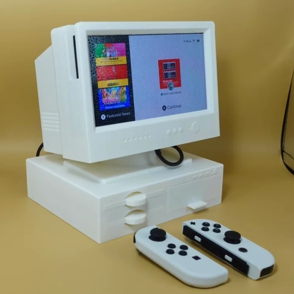 for NS Switch Base Decorative  - مراجعة Retro Gaming Cabinet وسعره