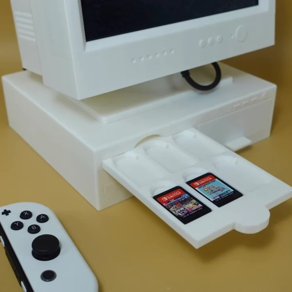 for NS Switch Base Decorative  - مراجعة Retro Gaming Cabinet وسعره