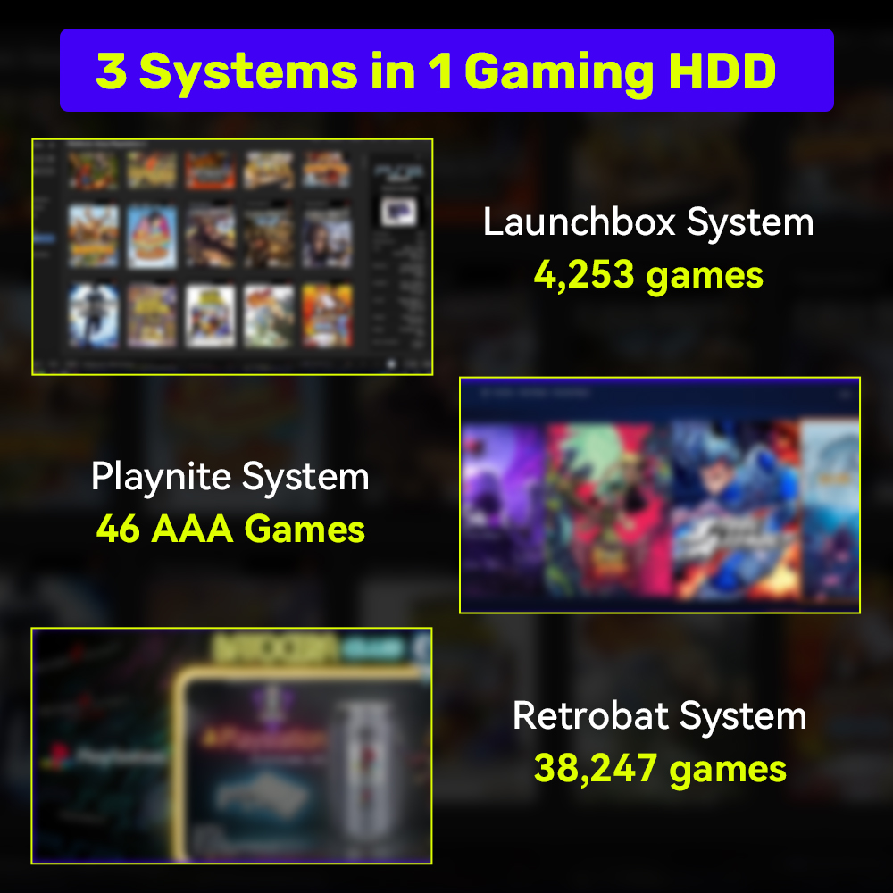Mix500G Portable Game Hard Dri - مراجعة Retro Gaming Xbox وسعره